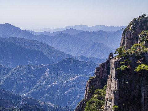 安徽黄山西海大峡谷