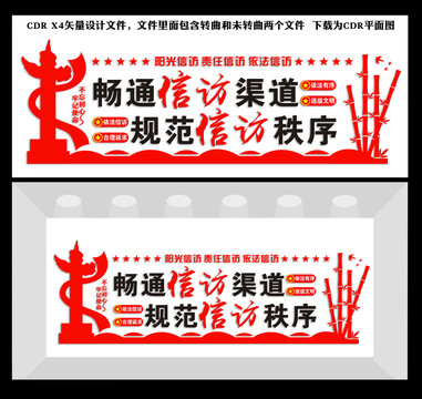 信訪背景墻