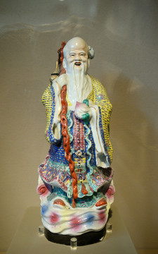 寿星瓷塑