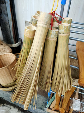 竹刷帚