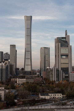 北京城市地标建筑中国尊