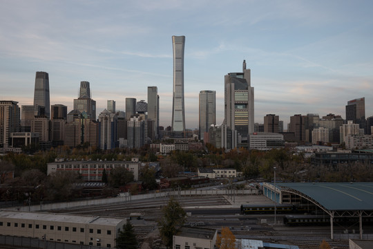 北京城市建筑中国尊国贸商区