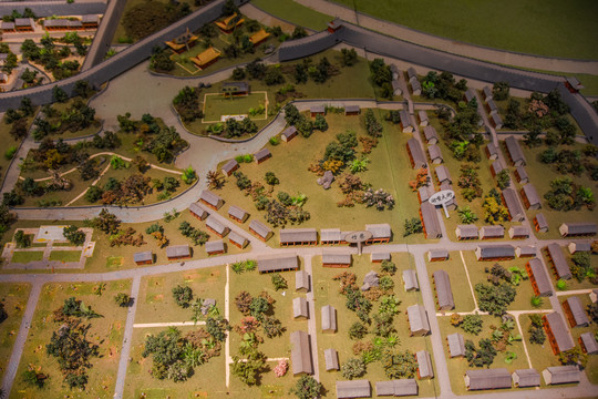 园林建筑模型