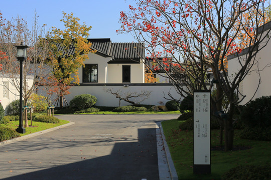 中式别墅小区