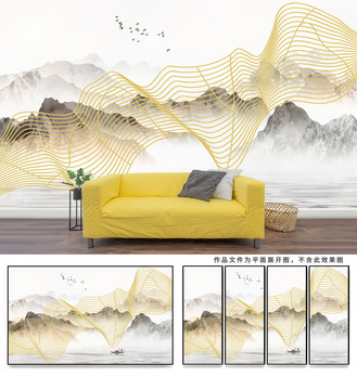 意境水墨山水畫(huà)