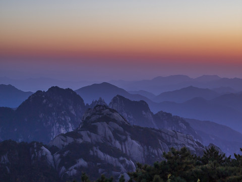 安徽黄山风景区