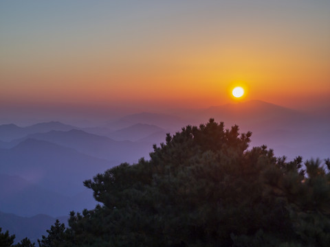 安徽黄山风景区