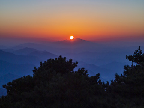 安徽黄山风景区