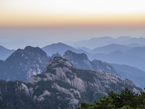 安徽黄山风景区