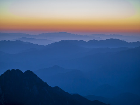 安徽黄山风景区