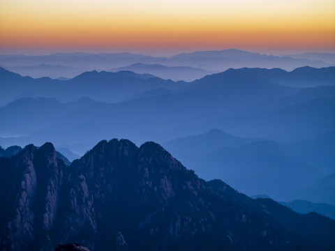 安徽黄山风景区