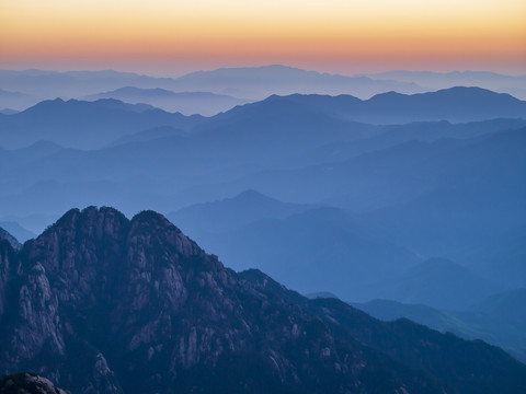 安徽黄山风景区