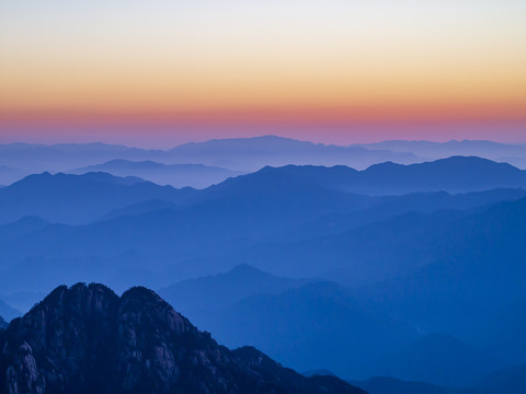 安徽黄山风景区