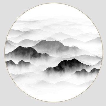 新中式水墨裝飾畫