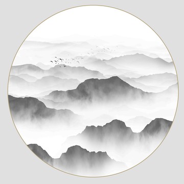 新中式裝飾畫