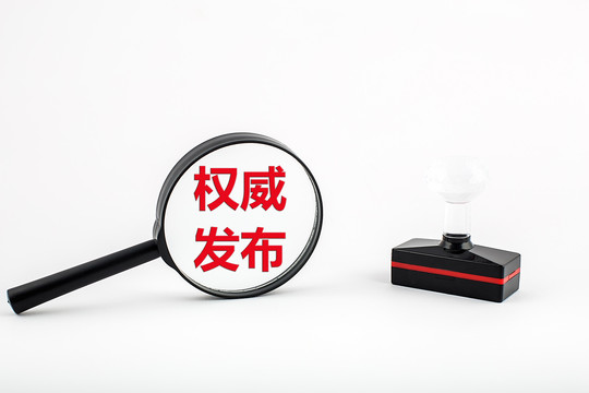 白色背景上的印章權(quán)威發(fā)布主題