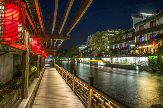 南京秦淮河夜景