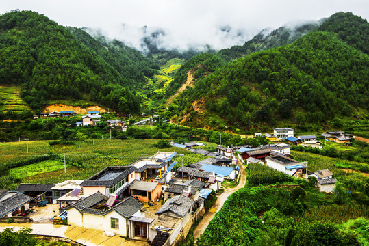 山村农家