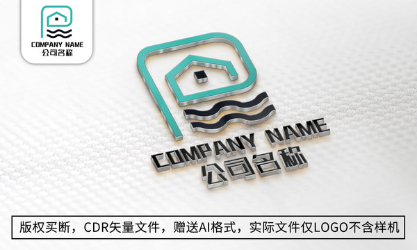 創(chuàng)意P字母logo標(biāo)志商標(biāo)設(shè)計(jì)