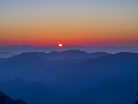 安徽黄山风景区