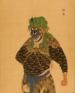 郎世寧伽藍臉譜