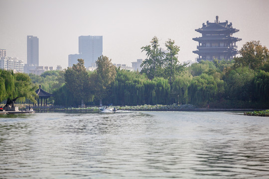 济南大明湖景区