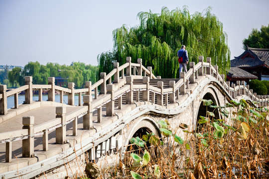 济南大明湖景区