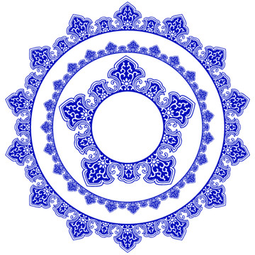 傳統(tǒng)AI矢量圓環(huán)花紋