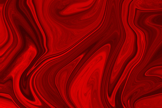 暗红色背景红色抽象纹理曲线