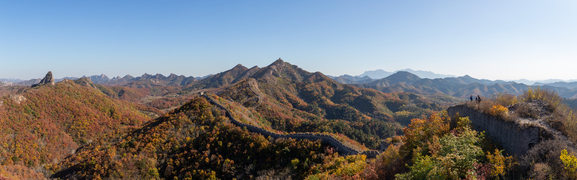 西沟长城全景图