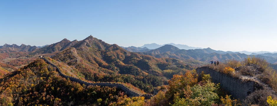 西沟长城全景图