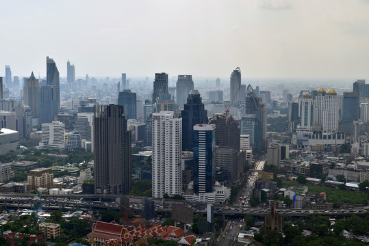 泰国曼谷城市建筑风光