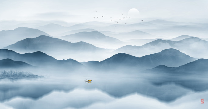 山水畫
