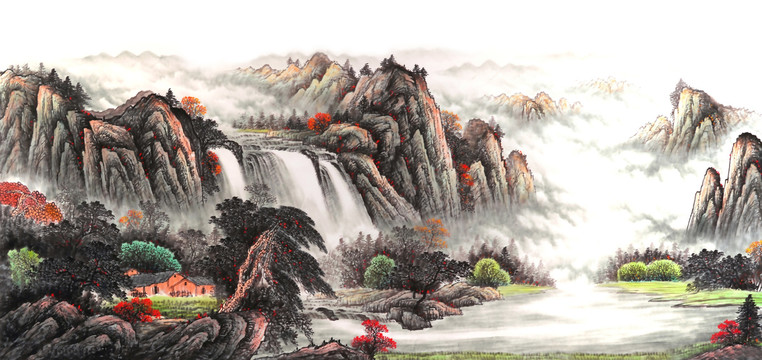 國畫山水