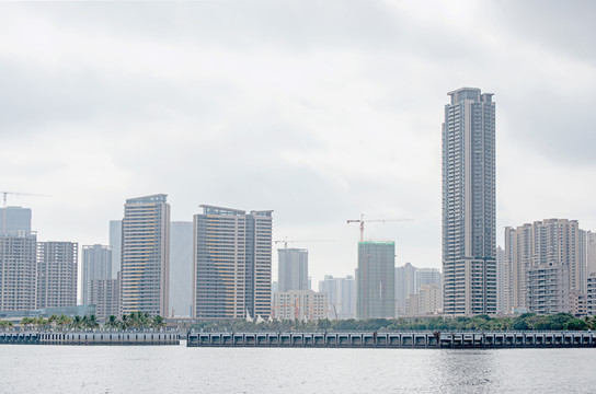 湛江海边建筑群