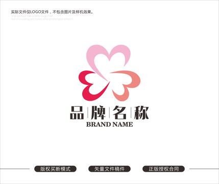 花logo