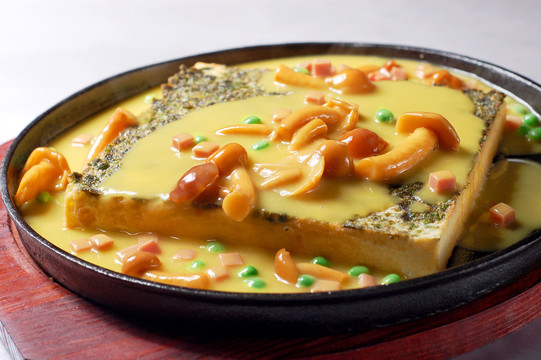 鐵板豆腐