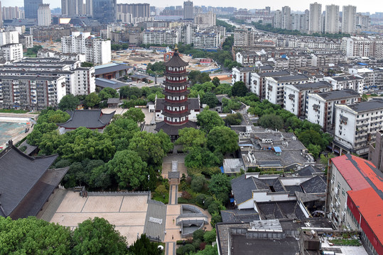 南昌绳金塔古建筑风光