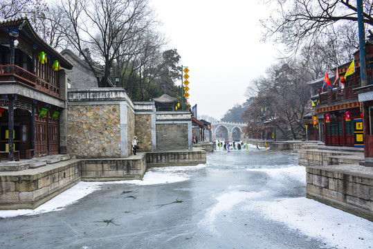 冬季景区