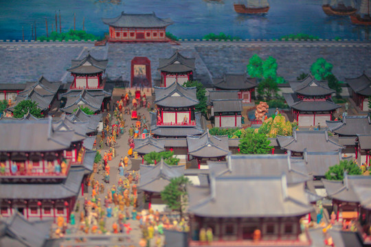 隋唐洛阳城模型