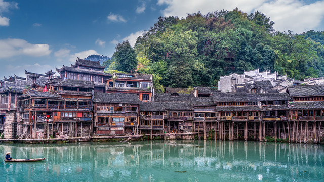 沱江风景