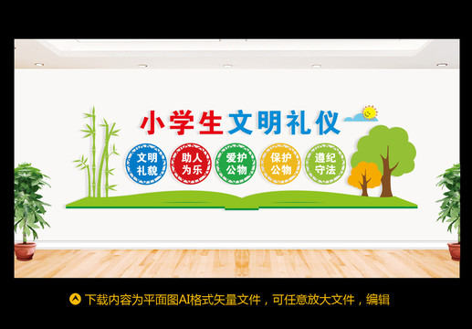 小學(xué)生文明禮儀