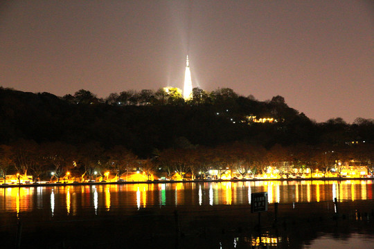西湖夜景