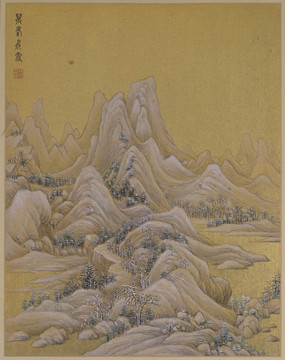 任熊 萬峰飛雪