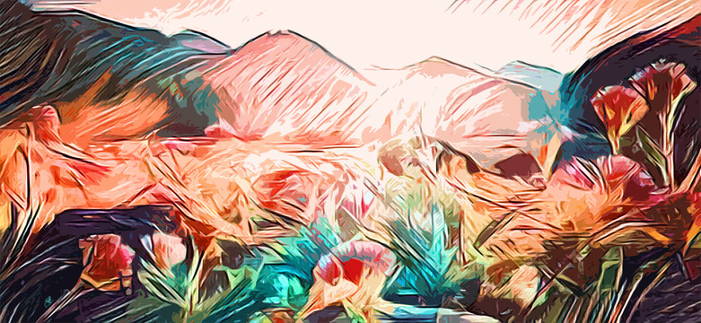 風景油畫