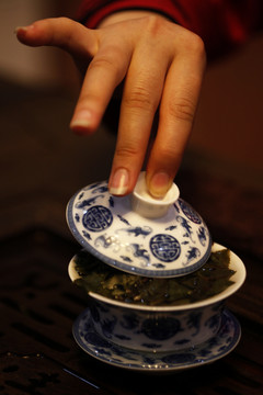 茶艺师表演
