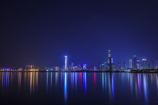 深圳湾夜景