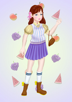 女孩