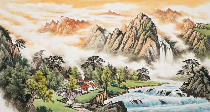 山水畫