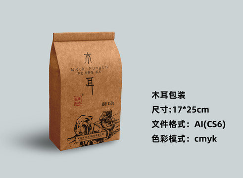 木耳包裝設(shè)計(jì)